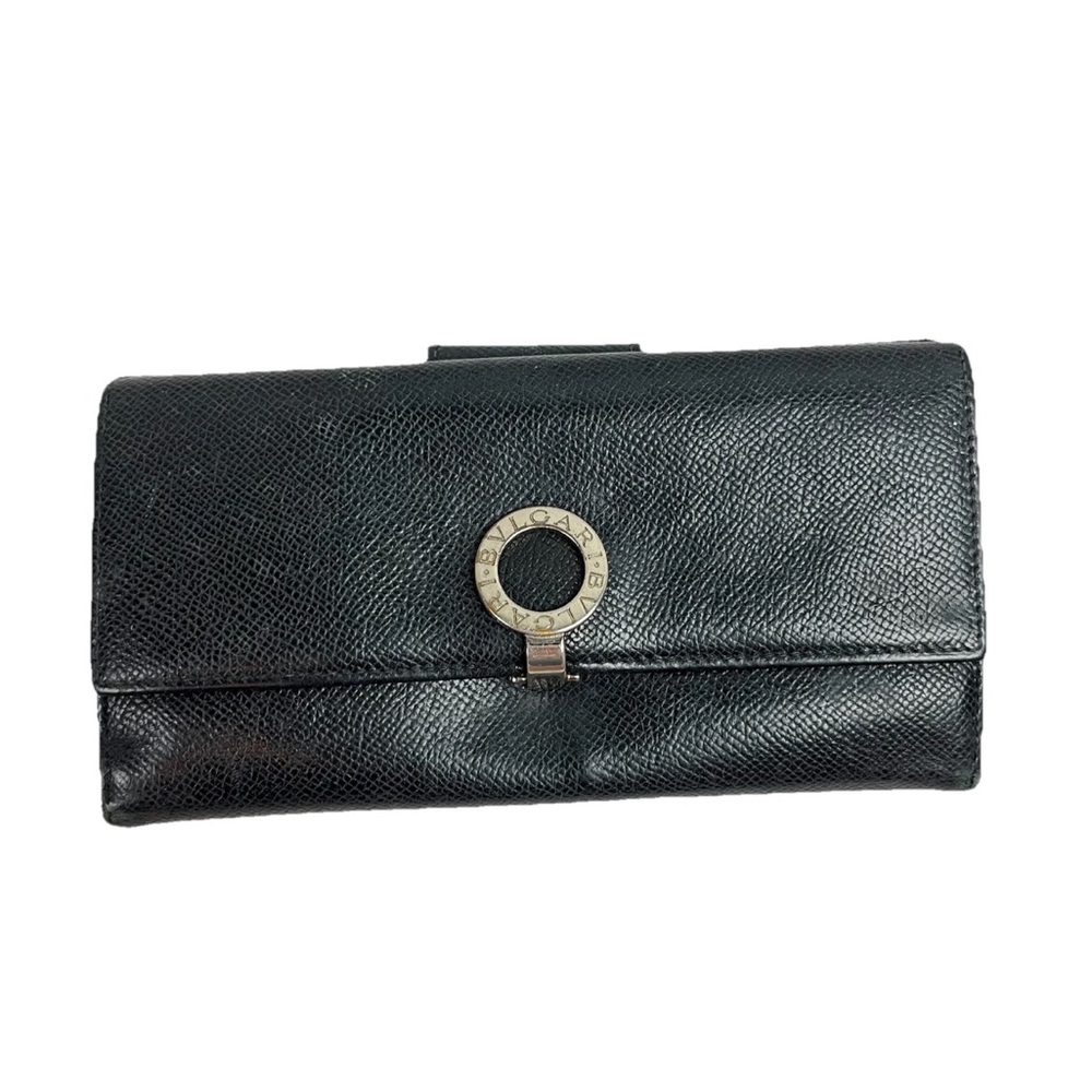 BVLGARI Wallet B-Zero 1 Leather Long Bifold Continental